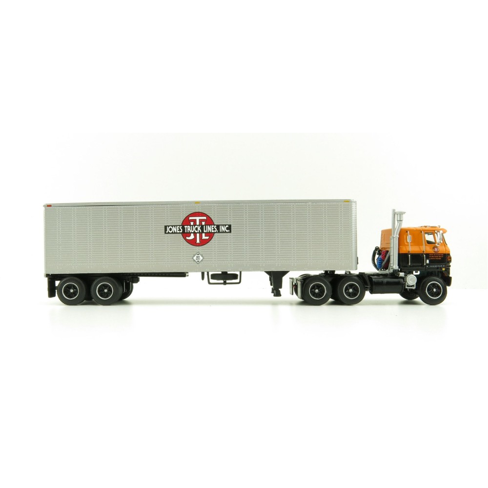 First Gear 60-1067 International TranStar COE Truck with Trailer - JTL Trucking - Scale 1:64