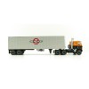First Gear 60-1067 International TranStar COE Truck with Trailer - JTL Trucking - Scale 1:64