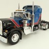 First Gear 60-1204 Kenworth W900A Aerodyne 6x4 Truck with Livestock Trailer - John Wayne: Cattle Company - Scale 1:64