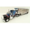 First Gear 60-1204 Kenworth W900A Aerodyne 6x4 Truck with Livestock Trailer - John Wayne: Cattle Company - Scale 1:64
