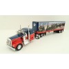 First Gear 60-1205 Kenworth W900A Sleeper 6x4 Truck with 40 FT Vintage Trailer - John Wayne: Courage - Scale 1:64
