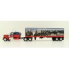 First Gear 60-1205 Kenworth W900A Sleeper 6x4 Truck with 40 FT Vintage Trailer - John Wayne: Courage - Scale 1:64