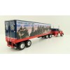 First Gear 60-1205 Kenworth W900A Sleeper 6x4 Truck with 40 FT Vintage Trailer - John Wayne: Courage - Scale 1:64