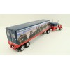 First Gear 60-1205 Kenworth W900A Sleeper 6x4 Truck with 40 FT Vintage Trailer - John Wayne: Courage - Scale 1:64