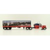 First Gear 60-1205 Kenworth W900A Sleeper 6x4 Truck with 40 FT Vintage Trailer - John Wayne: Courage - Scale 1:64