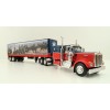 First Gear 60-1205 Kenworth W900A Sleeper 6x4 Truck with 40 FT Vintage Trailer - John Wayne: Courage - Scale 1:64