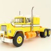 First Gear 60-1250 Mack R Model with Sleeper Bunk Truck Trio Set Red, Blue & Yellow  - Scale 1:64