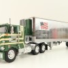 First Gear 60-1428 Peterbilt Model 352 COE Truck with Reefer Trailer - Greenstein Trucking Company - Scale 1:64