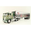 First Gear 60-1428 Peterbilt Model 352 COE Truck with Reefer Trailer - Greenstein Trucking Company - Scale 1:64