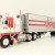First Gear 60-1596 Kenworth K100 COE Truck with Reefer Trailer - Dickey Transport - Scale 1:64 