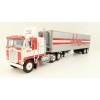 First Gear 60-1596 Kenworth K100 COE Truck with Reefer Trailer - Dickey Transport - Scale 1:64 
