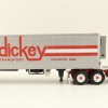 First Gear 60-1596 Kenworth K100 COE Truck with Reefer Trailer - Dickey Transport - Scale 1:64 