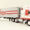 First Gear 60-1596 Kenworth K100 COE Truck with Reefer Trailer - Dickey Transport - Scale 1:64 
