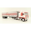 First Gear 60-1596 Kenworth K100 COE Truck with Reefer Trailer - Dickey Transport - Scale 1:64 