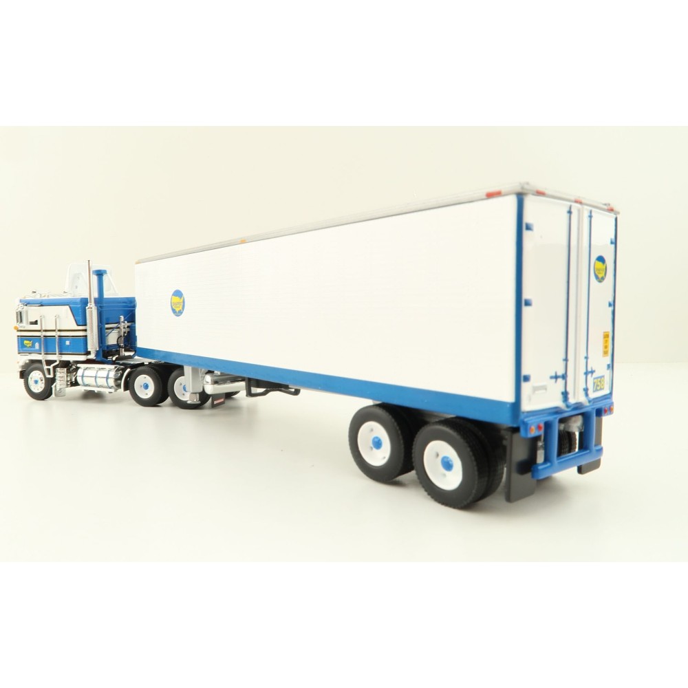 First Gear 60-1629 Kenworth K100 COE Truck with Reefer Trailer - Shaffer Trucking - Scale 1:64