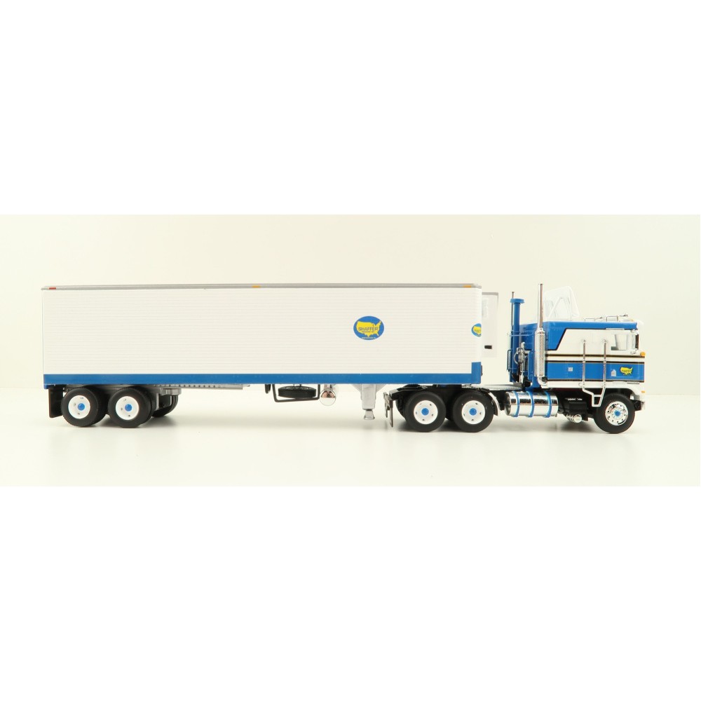 First Gear 60-1629 Kenworth K100 COE Truck with Reefer Trailer - Shaffer Trucking - Scale 1:64
