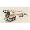 First Gear 60-1684 - Kenworth W900L 6x4 Truck & 3-axle Walinga Bulk Feed Tank Trailer - Scale 1:64