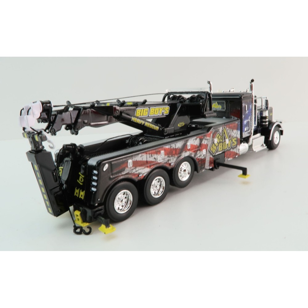 First Gear 68-1037 Big Boy's Towing & Recovery Peterbilt 389 Sleeper and Century Model 1150 Rotator Wrecker Scale 1:64