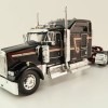 First Gear 68-1691 - Kenworth W900L Studio Sleeper & 53' Utility Trailer Kenworth 100th Anniversary - Scale 1:64