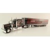 First Gear 68-1691 - Kenworth W900L Studio Sleeper & 53' Utility Trailer Kenworth 100th Anniversary - Scale 1:64