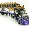 First Gear 69-0880 Custom Mack Super-Liner Truck with 40' Dry Goods Trailer Elvira Mistress of the Dark 40 Years - Scale 1:64