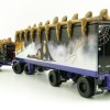 First Gear 69-0880 Custom Mack Super-Liner Truck with 40' Dry Goods Trailer Elvira Mistress of the Dark 40 Years - Scale 1:64