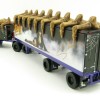 First Gear 69-0880 Custom Mack Super-Liner Truck with 40' Dry Goods Trailer Elvira Mistress of the Dark 40 Years - Scale 1:64