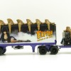 First Gear 69-0880 Custom Mack Super-Liner Truck with 40' Dry Goods Trailer Elvira Mistress of the Dark 40 Years - Scale 1:64