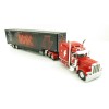 First Gear 69-1063 Peterbilt 389 Truck with Kentucky Moving Trailer - AC/DC: Power/Up Red - Scale 1:64