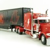 First Gear 69-1063 Peterbilt 389 Truck with Kentucky Moving Trailer - AC/DC: Power/Up Red - Scale 1:64