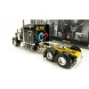 First Gear 69-1064 Peterbilt 389 Truck with Kentucky Moving Trailer - AC/DC: Power/Up Black - Scale 1:64