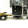 First Gear 69-1064 Peterbilt 389 Truck with Kentucky Moving Trailer - AC/DC: Power/Up Black - Scale 1:64