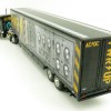 First Gear 69-1064 Peterbilt 389 Truck with Kentucky Moving Trailer - AC/DC: Power/Up Black - Scale 1:64