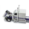 First Gear 69-1297 Peterbilt 389 Truck with Heil Fuel Tank Trailer BIG RIGS 8 PMI Snow White - Scale 1:64