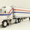 First Gear 69-1602 Kenworth K100 COE Truck and Trailer with Reefer - VIT200 Bicentennial - Scale 1:64