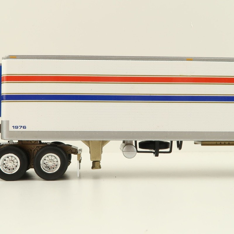 First Gear 69-1602 Kenworth K100 COE Truck and Trailer with Reefer - VIT200 Bicentennial - Scale 1:64