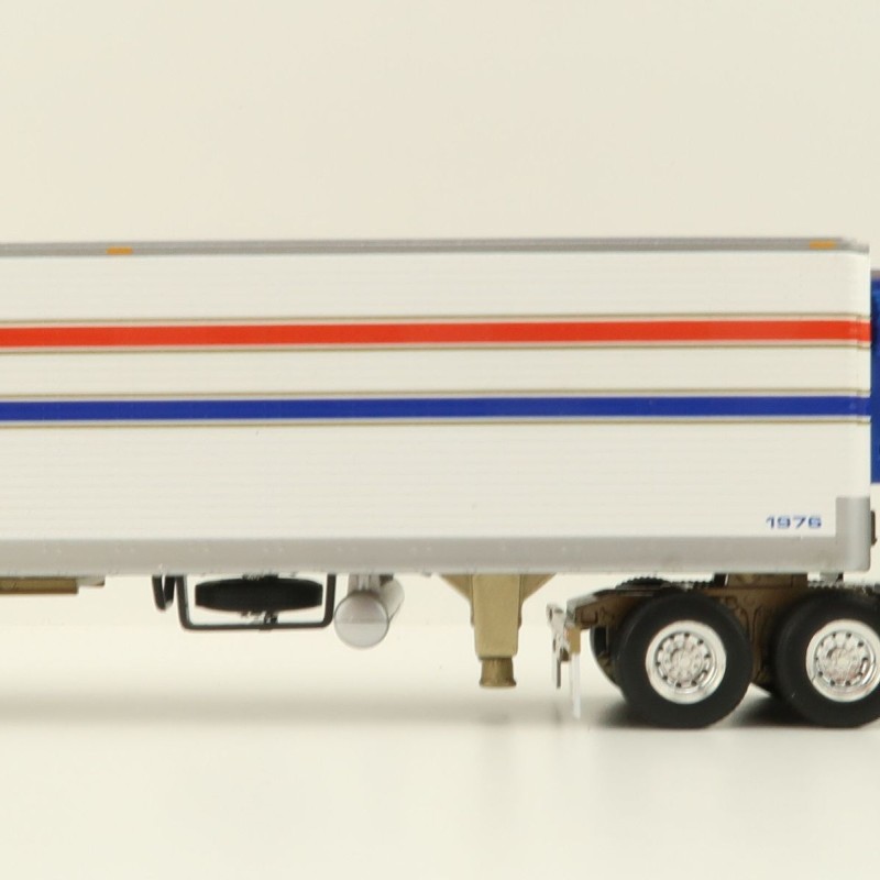 First Gear 69-1602 Kenworth K100 COE Truck and Trailer with Reefer - VIT200 Bicentennial - Scale 1:64