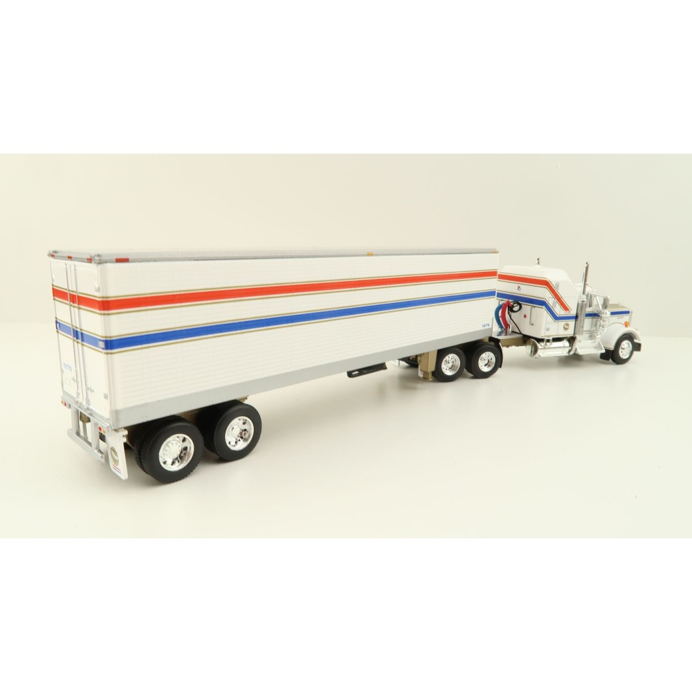 First Gear 69-1605 Kenworth W900A Truck and Trailer with Reefer - VIT200 Bicentennial - Scale 1:64