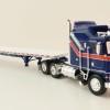 First Gear 69-1657 - Kenworth K100 COE with Aerodyne Sleeper & 53' Wilson Roadbrute Flatbed Trailer Liberty - Scale 1:64