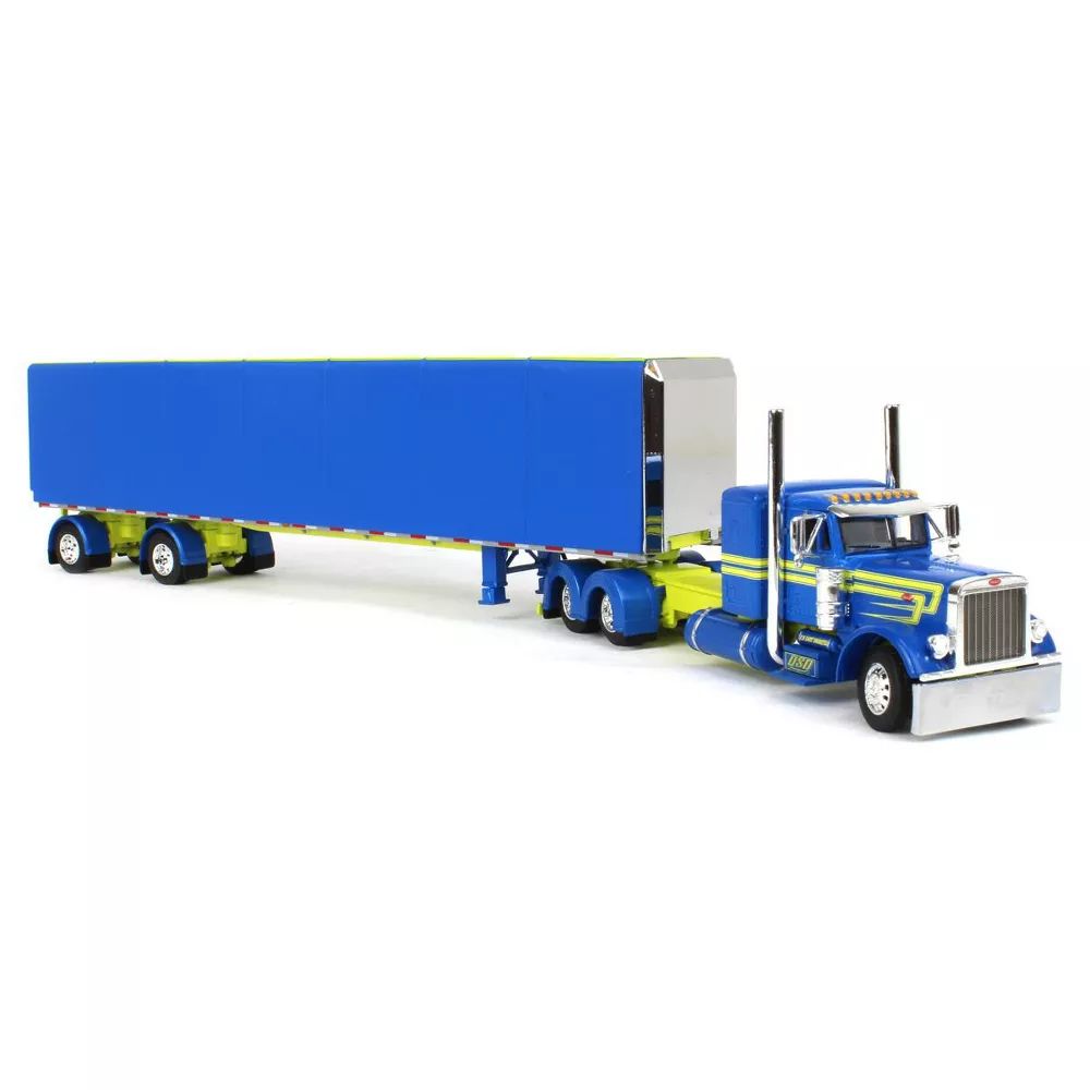 First Gear 69-1679 Peterbilt 379 Truck with Utility Roll Tarp Trailer - DSD Transport - Big Rigs No 12 - Scale 1:64