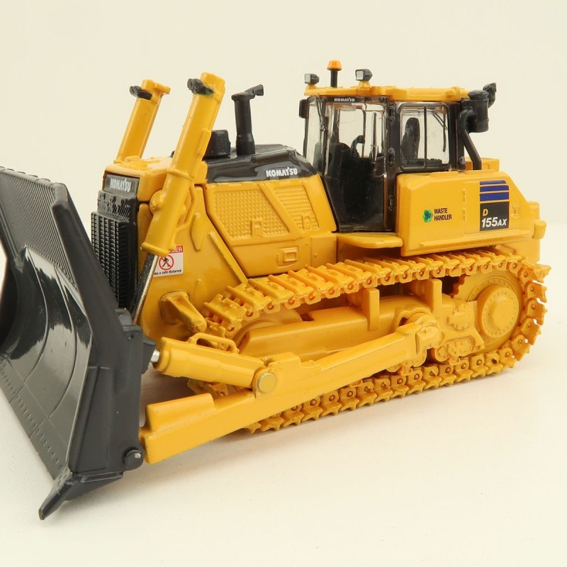 First Gear 80-0347 Komatsu D155-AX-8 Dozer Waste Handler - Scale 1:87