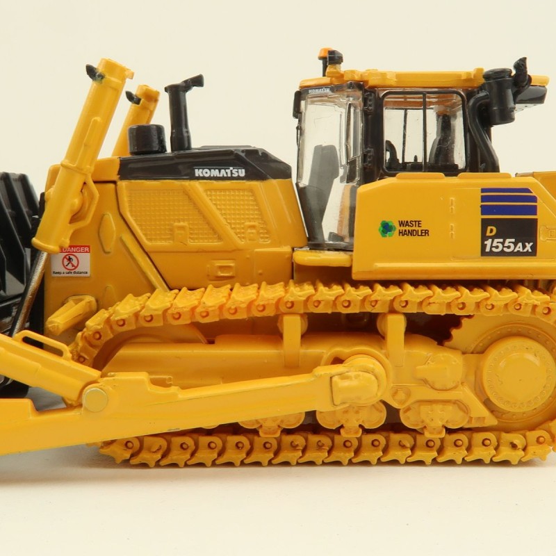 First Gear 80-0347 Komatsu D155-AX-8 Dozer Waste Handler - Scale 1:87