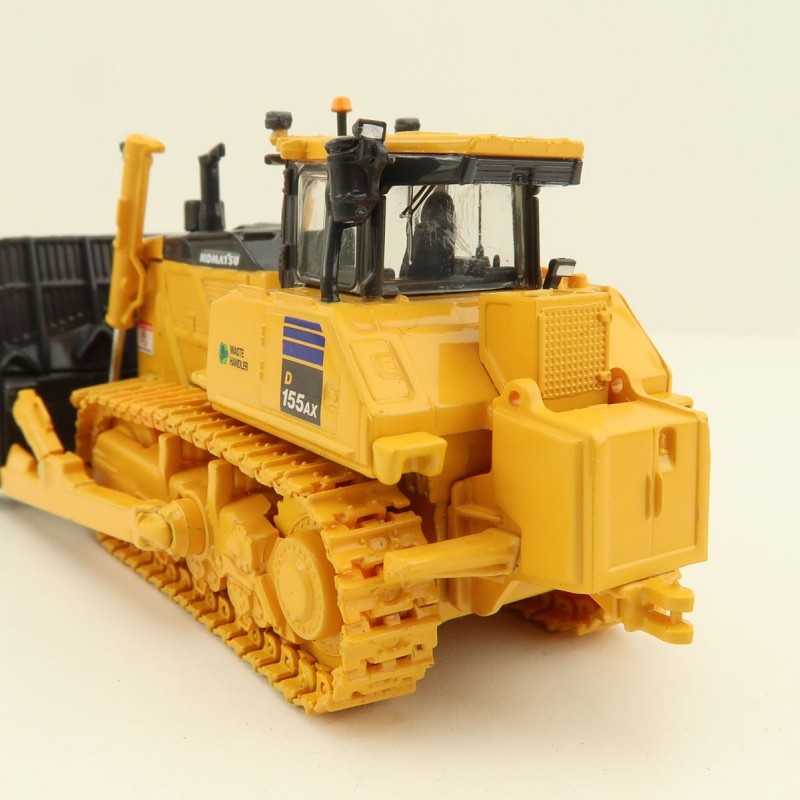 First Gear 80-0347 Komatsu D155-AX-8 Dozer Waste Handler - Scale 1:87