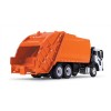 First Gear 80-0353 Mack LR Truck with McNeilus Garbage Body - White Orange - Scale 1:87