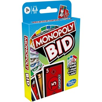 Hasbro Games - Monopoly Bid Card Game