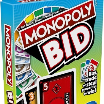 Hasbro Games - Monopoly Bid Card Game