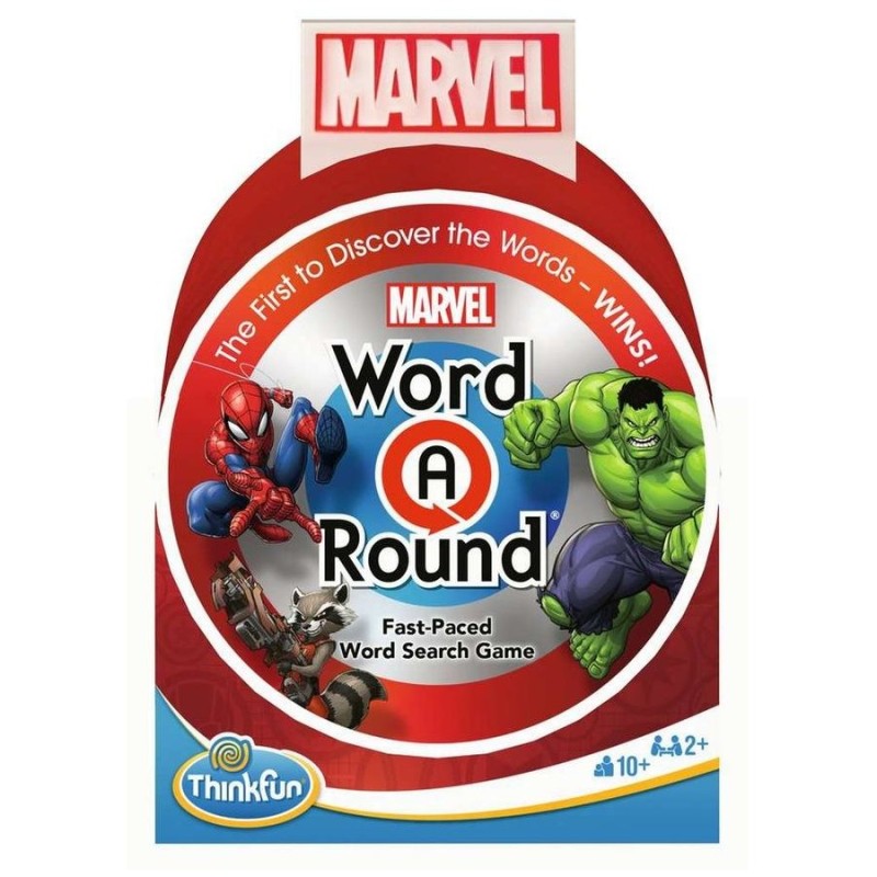 Thinkfun - Word Around Game - Marvel Edition
