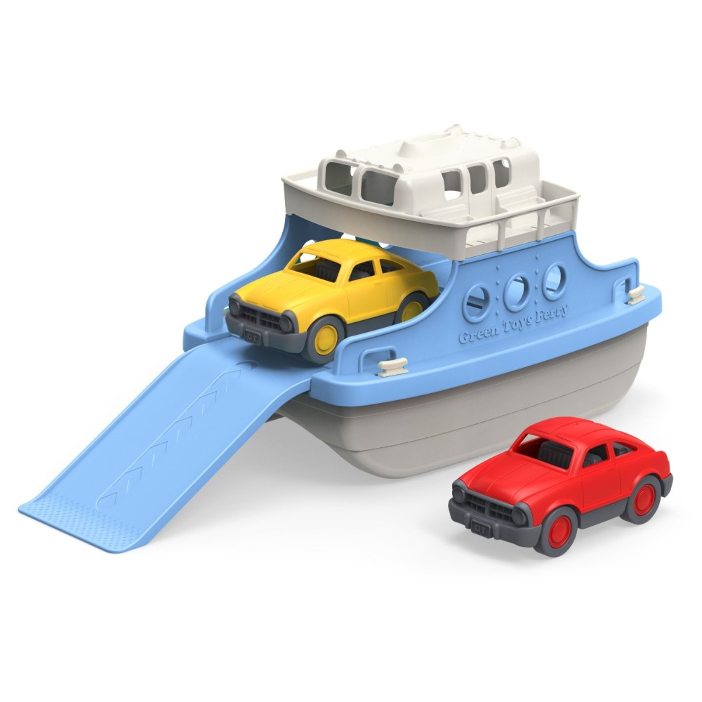 Green Toys - Ferry Boat w/ 2 Mini Cars