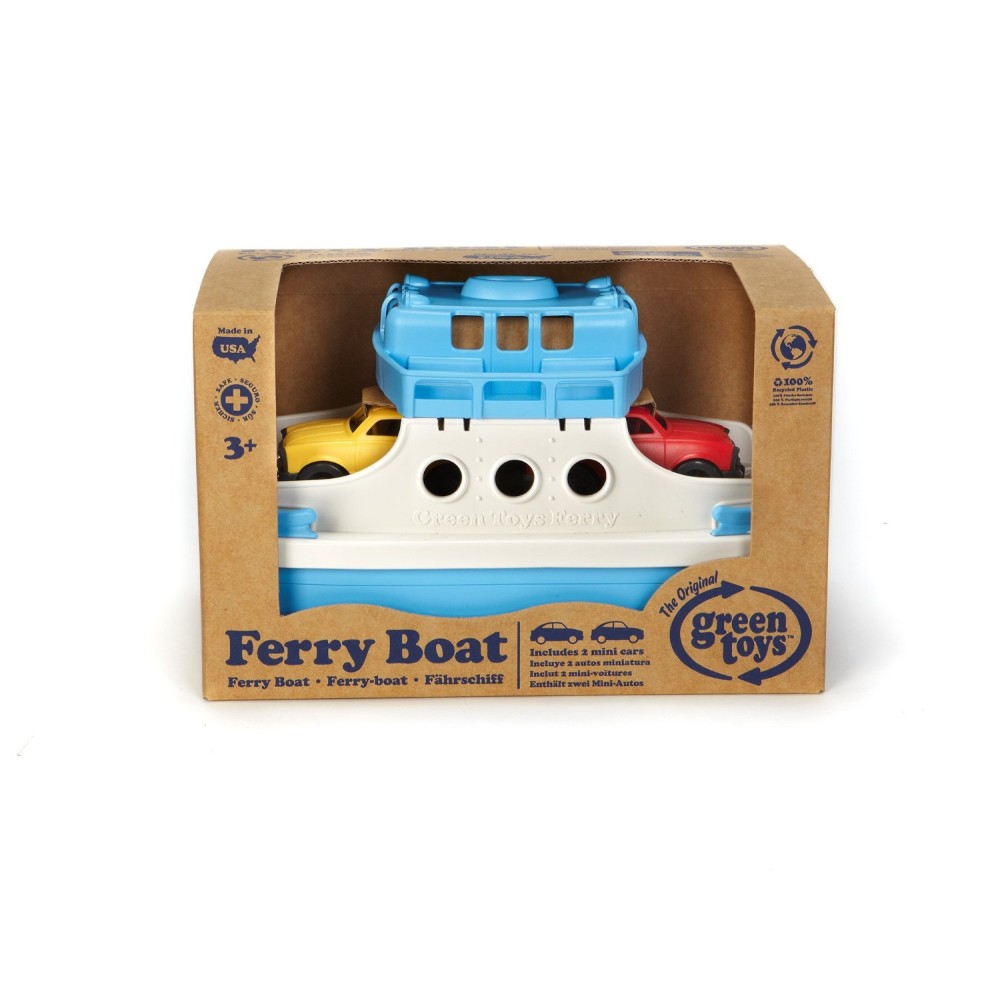Green Toys - Ferry Boat w/ 2 Mini Cars