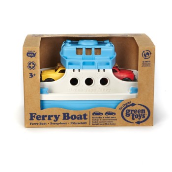 Green Toys - Ferry Boat w/ 2 Mini Cars